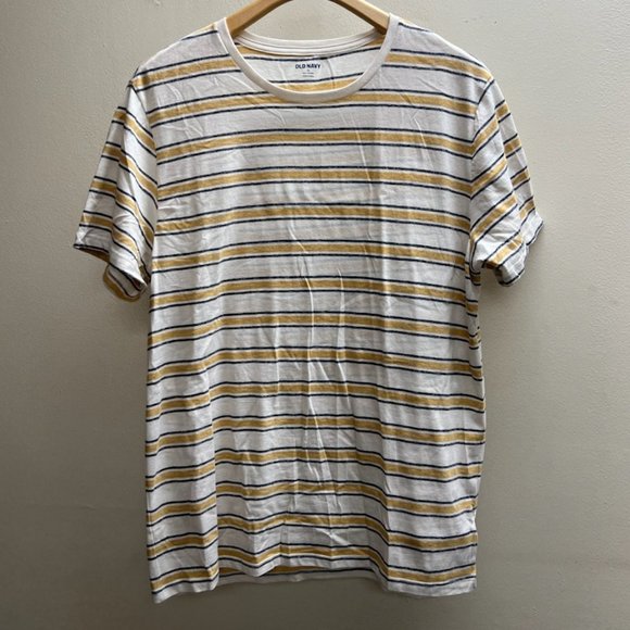 Old Navy Men's striped short sleeve t-shirt XL - Picture 1 of 5